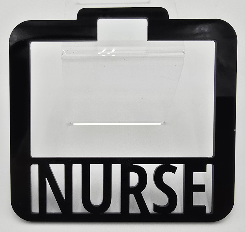 NURSE Badge Frame - CC Style