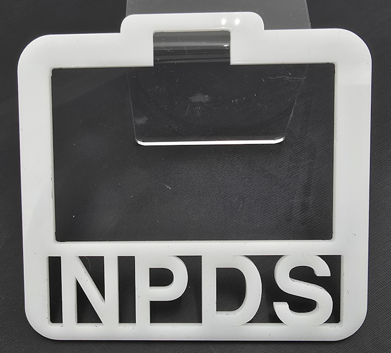 NPDS Badge Frame - CC Style