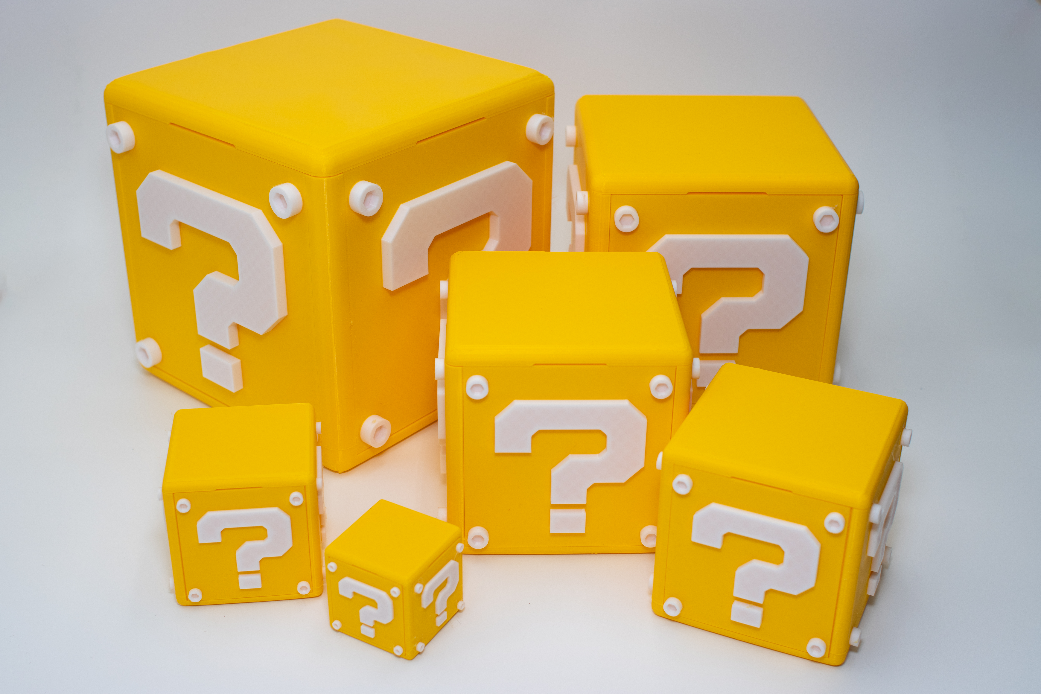 Question Box. Amazon Premium Nesting Question Mark Storage Boxes - Full Set – Water Bear ...